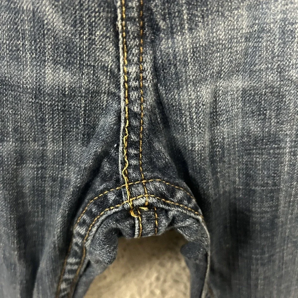 Levis Jeans Mens 30x30 Blue‎ Denim 505 Straight Leg American Work Medium Wash